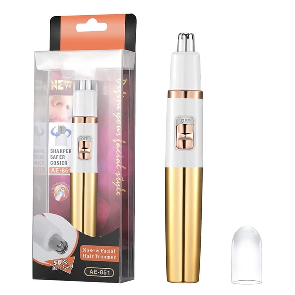 Nose Hiar Trimmer Women Professional Painless Ear and Nose Hair Trimmer for Men Ladies Nose Hair Clippers Eyebrow Trimmer Professional