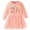 Pink, variant on Sngxgn Toddler Baby Girls Skirt Outfits Ribbed Sweater Shirt Tops   Dress Fall Clothes Set(Pink,9M)