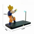 thumbnail image 3 of Anime Diorama Night Light, 3D Battle Scene Lamp with Father and Son Figures, Collectible LED Desk Lamp with Iconic Energy Beam Attack, for Manga Fans and Gamers, 3 of 6