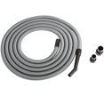 thumbnail image 1 of Sistemas Cen-Tec de 30 pies. Manguera de extensión de aspiradora Premium Shop con 2 adaptadores de tanque y extremo curvo de 1,25" Plata, 1 of 5