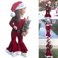 thumbnail image 4 of Disfraces Elfo Dibujos Animados Disfraz Navideño Encantador para Y Niñas, 4 of 9