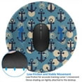 thumbnail image 4 of Disketp Anchors Small Mouse Pad 7.9x7.9 Inches,Washable Round Mousepad for Office Laptop Computer,Non-Slip Rubber Base Mouse Pads for Wireless Mouse, 4 of 8