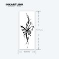 thumbnail image 4 of shiyou-Tattoo Tech, 2 Sheets Large Semi Permanent Tattoo, Adult Art Design Temporary Tattoos, Lasts 1-2 Weeks, Waterproof, Realistic Look, No Adhesive, No Reflection (Streamlined Butterfly Design), 4 of 4