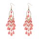 thumbnail image 1 of Qarigey Pendientes bohemios de aleación, regalos para mujeres y seguros para la piel, pendientes colgantes con cuentas coloridas Ropa, zapatos y accesorios Miscelánea Melon rojo, 1 of 6