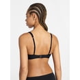 thumbnail image 2 of No Boundaries Micro Lightly Lined Demi T-Shirt Bra, Women's 32B-40DD, 2 of 6
