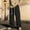 Black, variant on Men’s Thick-Cord Patch Pocket Wide Cargo Pants with Knotted Drawstring-Waist & Oversized Flap Slots for Street Outings White M