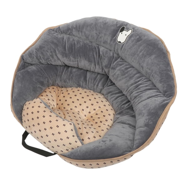 Asiento para perro Yuyangstore Cama para perro desmontable y vable Beige