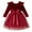 A-Red, variant on mgoYE Toddler Baby Girl Velvet Christmas Dress for Girls Long Sleeve Velvet Sequin Tutu Winter Party Holiday Dress(Red,5-6 Years)