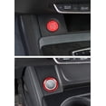 thumbnail image 7 of Xotic Tech Red Keyless Start Engine Stop Cover with Ring for Audi A4 A5 Q5 S4 QQ S5 - RS Style Start Stop Button Trim, 7 of 7
