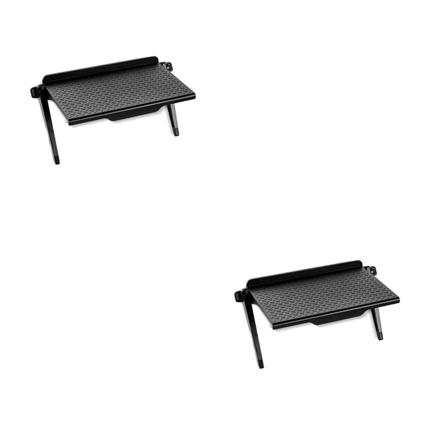 Estante de pantalla portátil Monstrate Negro Pequeño 2Conjunto