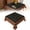 Black, variant on 4th of July Tablecloth, Square Water-Resistant Washable Reusable Patriotic American Flag Independence Day Table Cover for Indoor Outdoor Dining 4th of July Decoration, Style A, 23.6x23.6 Inch