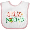 thumbnail image 3 of Inktastic Feliz Navidad Christmas Boys or Girls Baby Bib, 3 of 4