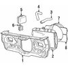 Genuine OE Mitsubishi Shroud - MB222045