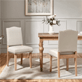 thumbnail image 2 of Renwick 2PCS Upholstered Dining Chairs, Beige, 2 of 10