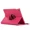 Hot Pink, variant on FWC Universal Cas For iPad Mini 6 /Mini 7 360 Rotating Leather Folio Case Cover Stand