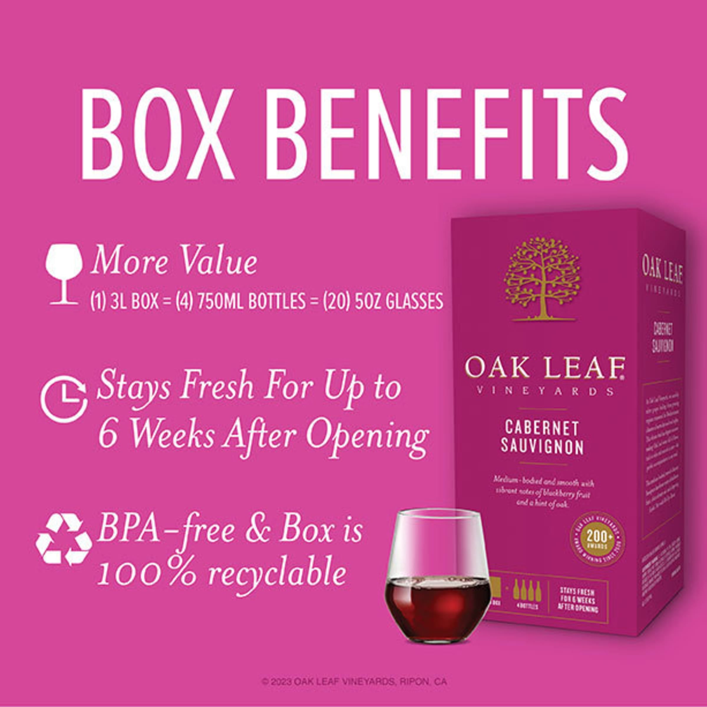 Oakleaf wine clearance walmart
