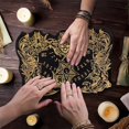 thumbnail image 6 of Wood Talking Board Game Skull Spirit Board with Planchette Easy to Use, 6 of 18