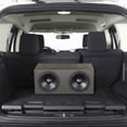 thumbnail image 4 of QPower QBOMB8V Dual 8 Inch Vented Port Subwoofer Sub Box with Bedliner Spray, 4 of 9