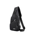 thumbnail image 2 of Guardurnaity Bolso de marca de moda para hombre, ligero, para viajes, antiarañazos, de gran capacidad, antisalpicaduras Bolsas de mensajero y de hombro negro, 2 of 6