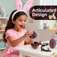 thumbnail image 4 of 3D Printed Dragon Egg, Red Black 3D Printer Articulated Dragon Toy for Kids, 12 inch 3D Printed Easter Dragon ADHD Fidget Toys , Office Desk Figurine Decor, 4 of 11