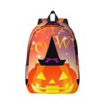 thumbnail image 2 of Rocae Halloween for Durable Canvas Backpack Leisure Large Bag Travel Rucksack Multi-function Backpack Small, 2 of 8