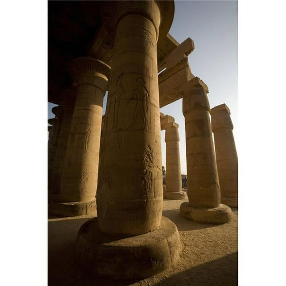 The Ramesseum Luxor Egypt Poster Print - 24 x 38