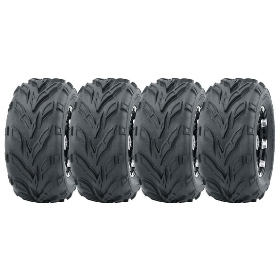 Set 4 WANDA Sport ATV tires 22x7-10 22X7X10 Front & 22x10-10 22X10X10 Rear