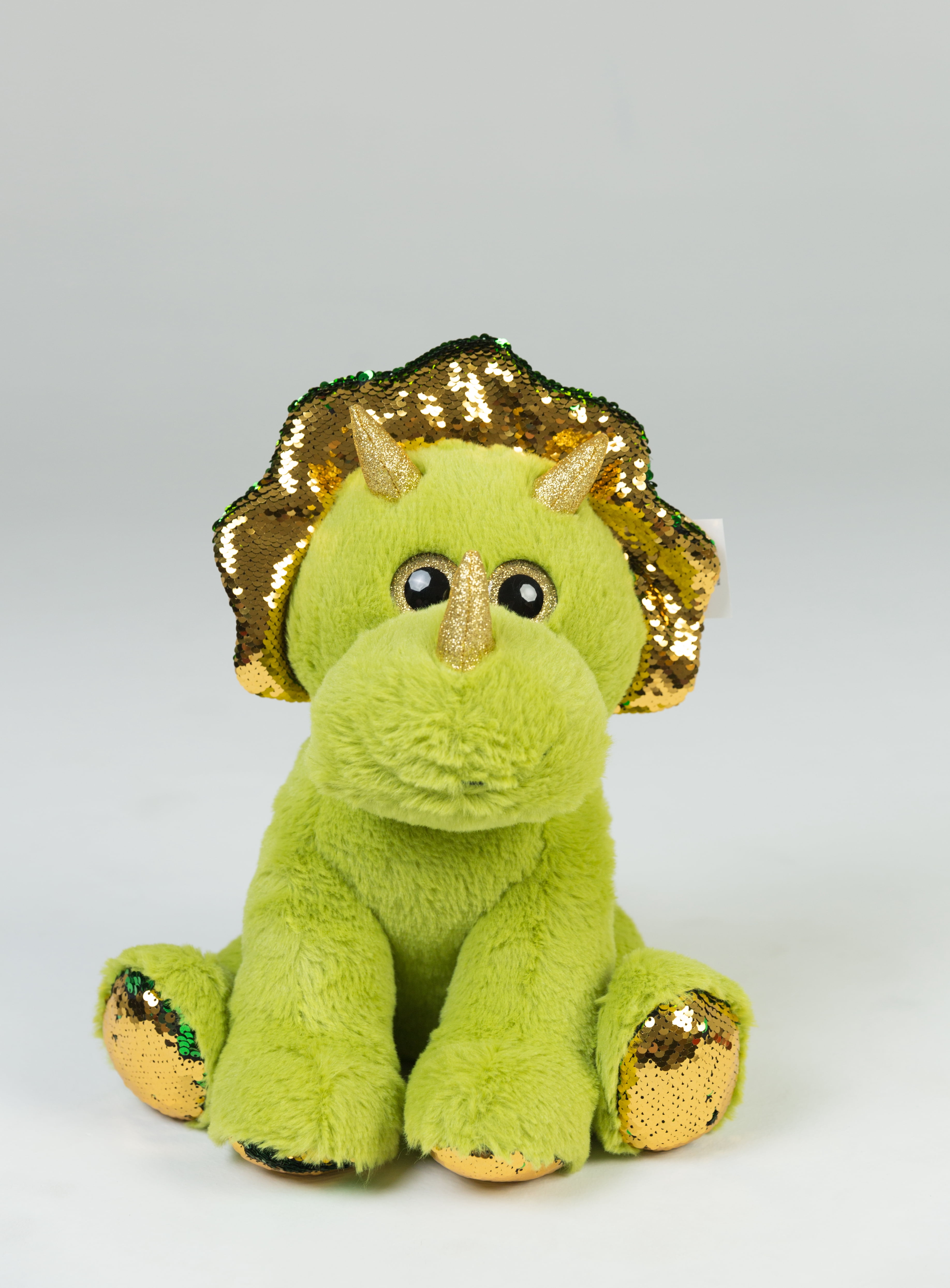 sequin dinosaur stuffed animal