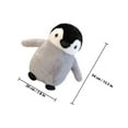 thumbnail image 2 of TABLZONE Plush Penguin Toy Soft PP Cotton Stuffed Animal Penguin Toy for Kids and Piece, 2 of 8