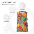 thumbnail image 3 of Sikiie Dancing African Womans Basketball Jersey Reversible Men's Mesh Athletic Sports Shirts Training Practice S-4XLX-Large, 3 of 6