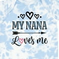 thumbnail image 4 of Inktastic My Nana Grandma Loves Me Girls Girls Baby Bodysuit, 4 of 5