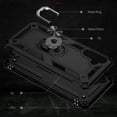 thumbnail image 6 of Compatible with Samsung Galaxy Note 10 Plus Case Built-in 360 Ring Holder Kickstand, Extreme Protection Military Armor Magnetic Car Dual Layer Protective Heavy Duty Phone Cover,Black, 6 of 8