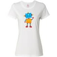 thumbnail image 3 of Inktastic Cute Robot, Colorful Robot, Funny Robot, Robotics Women's T-Shirt, 3 of 5