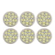 thumbnail image 2 of Bombilla LED GU4 de 6 piezas, 270 lm, 15 LED, ahorro de energía, MR11, 12 V, 3 W, luz blanca, 6000 K., 2 of 14