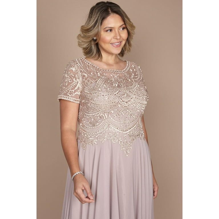 David's plus size top mother of the bride