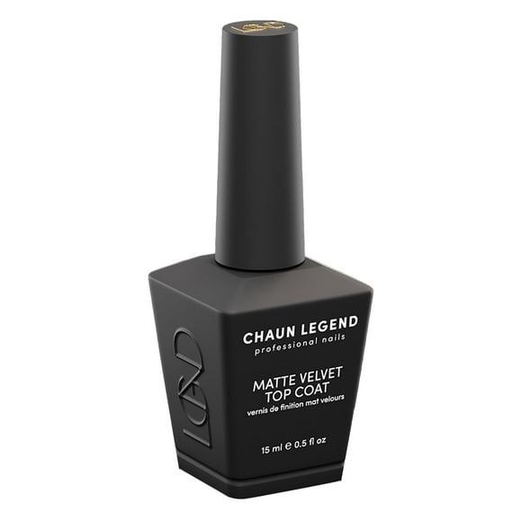 Esmalte de uñas Top Coat Chaun Legend Velvet Matte 15 ml