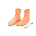 thumbnail image 3 of Momihoom Finger Feet Puppet, Rubber Foot Shaped Finger Puppets Funny Mini Fake Feet Tiny Feet Left & Right cute Little Feet for Fingers, Mini Gag Gifts, 3 of 4