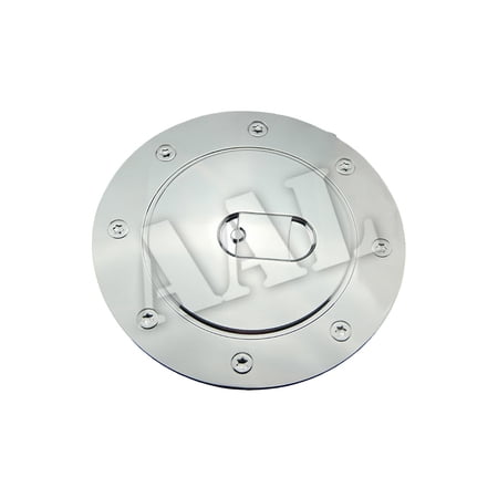 AAL Premium Gas Tank Fuel Cap Door Chrome Cover For 2007 2008 2009 2010