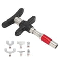 thumbnail image 3 of Manual Spinal Massager, Easy Use Chiropractic Adjusting Tool Spine Adjuster Stainless Steel 10 Levels Force  For Muscle Relaxation For Back Massage Gold,Blue,Red, 3 of 8