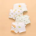 thumbnail image 2 of newwalpole Little Girls Underwear Soft Breathable Cotton Panties with 8 Packs Toddler Panties Boyshorts 2-10 Years Orange for Size 3XL, 2 of 5