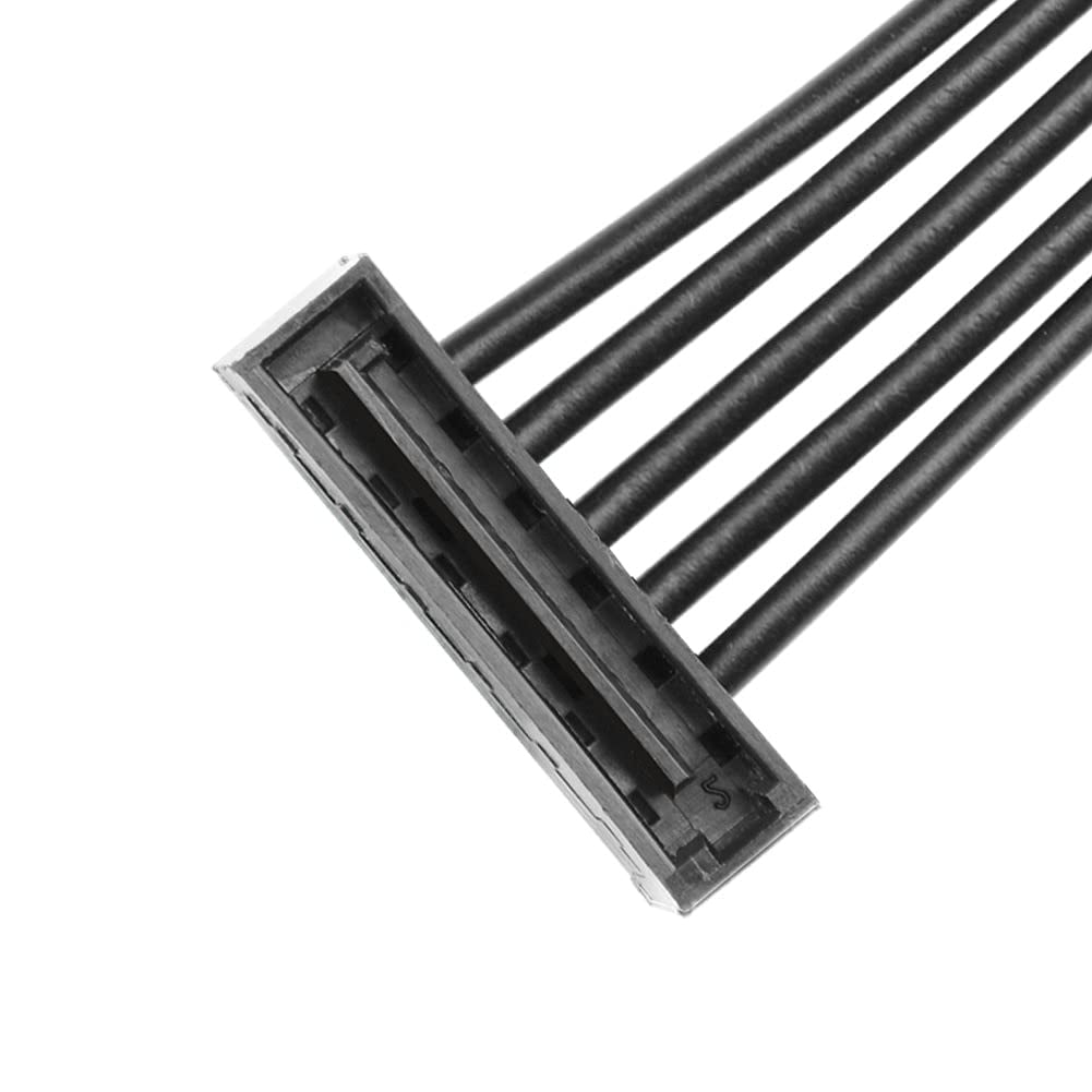 HRTGFD-(2 Pack 15 Pin SATA to 4 SATA Power Splitter Extension Cable, Female to Male, 20 inch