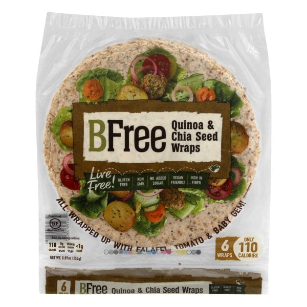 BFree Foods BFree Wraps 6 Ea Walmart Walmart
