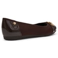 thumbnail image 7 of Anne Klein Sport Able Ballet Flats for Women, Slip on Casual Shoes with Cap Toe, Buckle Strap, Elasticized Topline and Micro Wedge Heel Design, 7 of 7