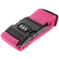 thumbnail image 1 of 1Pc Travel Luggage Suitcase Secure Lock Durable Nylon Packing Strap Belt Rose red, 1 of 6