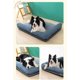 thumbnail image 4 of Cesta de perro ortopédica, cama de perro desmontable, lavable, antideslizante y ultrasuave para perros pequeños, medianos y grandes, gris, 60x45x15 cm PenghuiLiu  9024719195544, 4 of 4