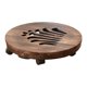 thumbnail image 2 of Soporte de madera para plantas con ruedas, bandeja para macetas con ruedas, carrito para macetas 30 cm Estilo A, 2 of 8