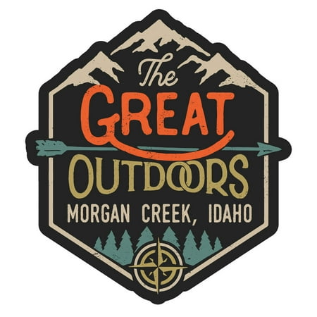 

Morgan Creek Idaho The Great Outdoors Design 4-Inch Fridge Magnet