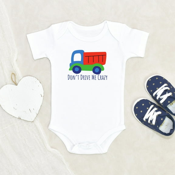 Newbabywishes - Funny Don't Drive Me Crazy Baby Clothes for Boys and Girls - Newborn Baby Clothes