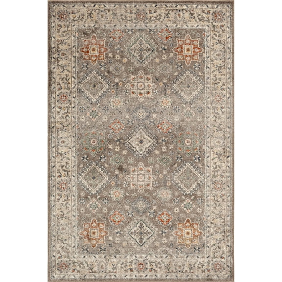Loomaknoti Minerva Colton 9' x 12' Oriental Indoor Area Rug , Blue/Beige
