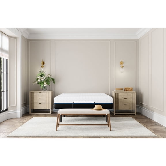 Cooling Memory Technology - 12" California King Mattress for Comfortable Rest